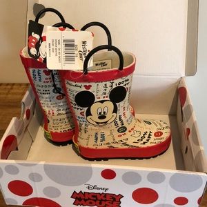 Kids Mickey Mouse Rain Boots
